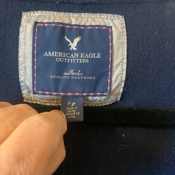 American Eagle Cardigan with shirt sleeves - Picture 3 of 5